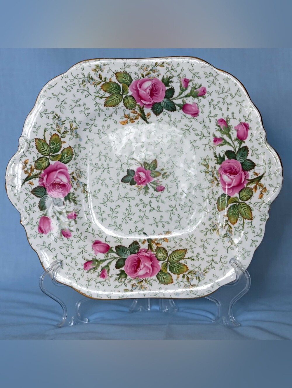 Beautiful Antique Aynsley Pink Rose Chintz A3013 Made In England!